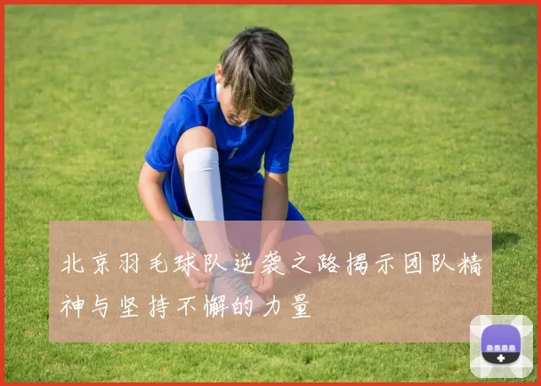 北京羽毛球队逆袭之路揭示团队精神与坚持不懈的力量