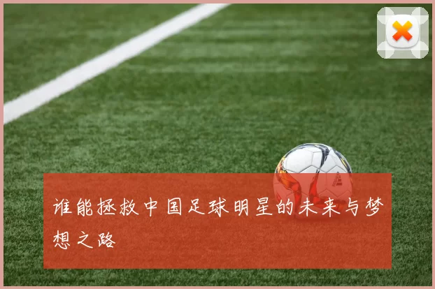 谁能拯救中国足球明星的未来与梦想之路